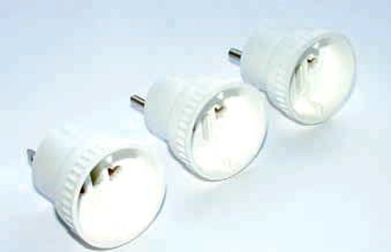 e+p SET 10 Universal Type F (Schuko) White power plug adapter
