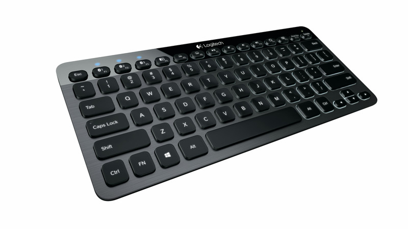 Logitech Bluetooth Illuminated Keyboard K810 Bluetooth QWERTY Пан-нордический Алюминиевый