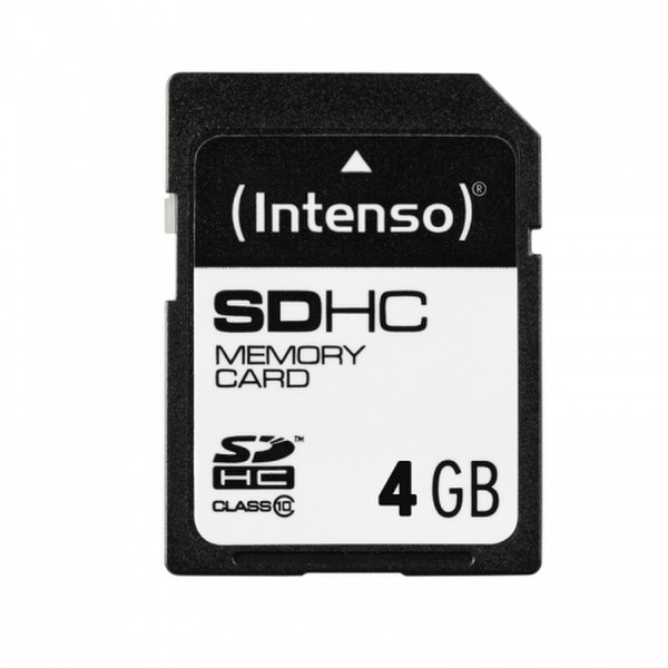 Intenso 4GB SDHC 4ГБ SDHC Class 10 карта памяти