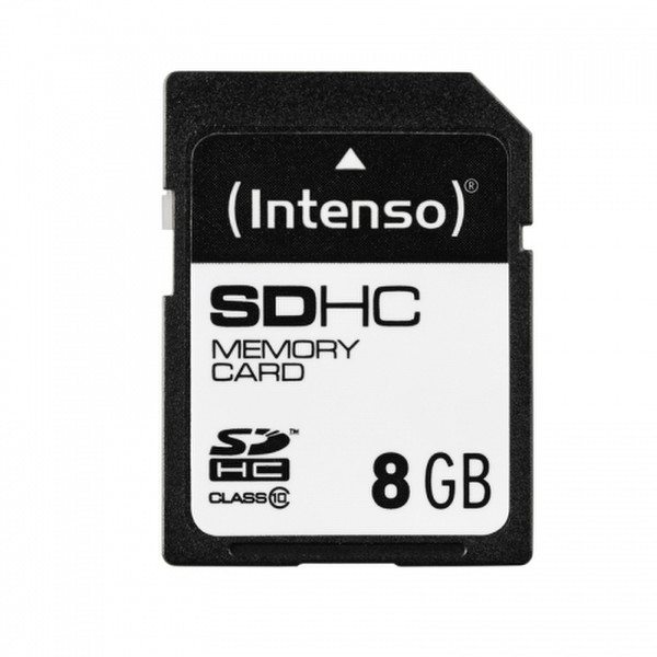 Intenso 8GB SDHC 8ГБ SDHC Class 10 карта памяти