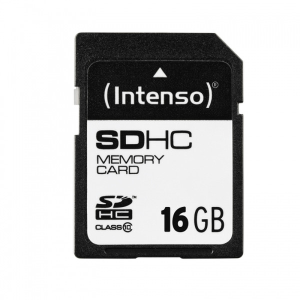 Intenso 16GB SDHC 16ГБ SDHC Class 10 карта памяти