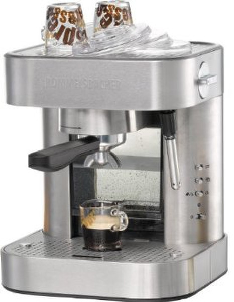 Rommelsbacher EKS 2000 Espresso machine 1.5л Нержавеющая сталь кофеварка