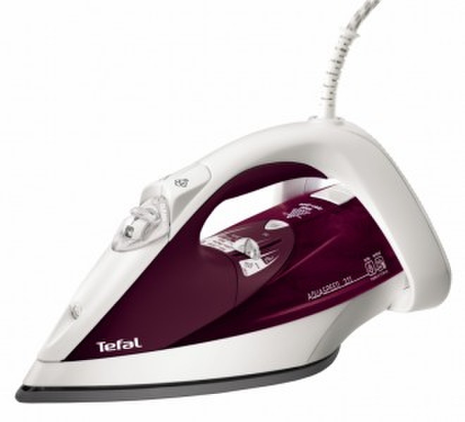 Tefal FV 5211 E0 Dry & Steam iron 2400Вт Фиолетовый, Белый утюг