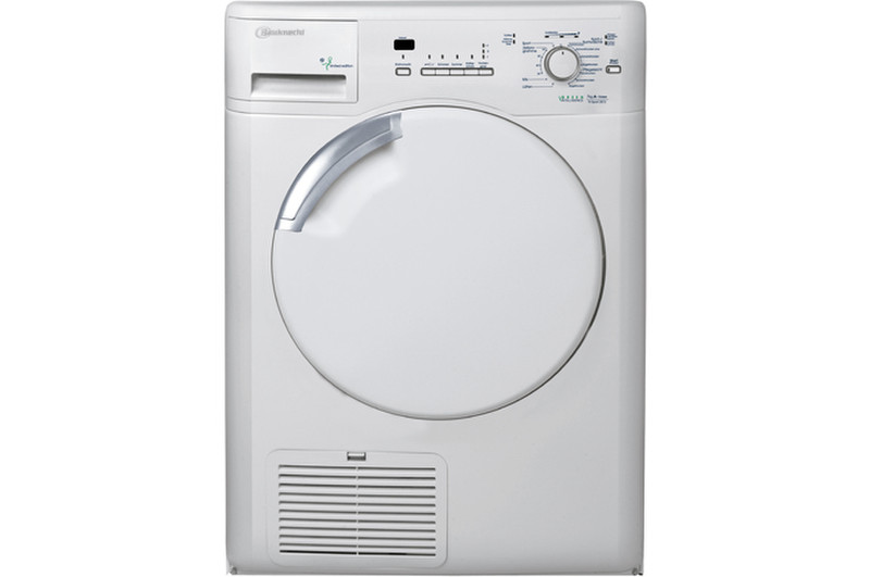Bauknecht TK SPORT 2012 Built-in Front-load 7kg A White tumble dryer
