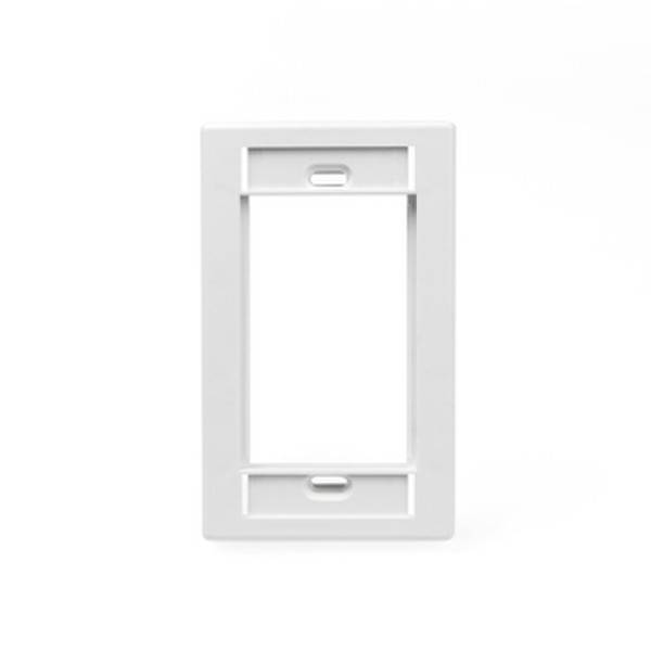 Accu-Tech 41290-SMW White switch plate/outlet cover