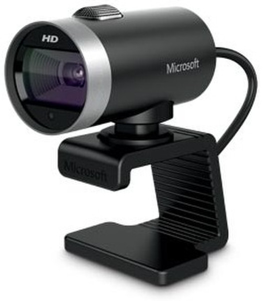 Microsoft LifeCam Cinema 5МП 1280 x 720пикселей USB 2.0 Черный вебкамера