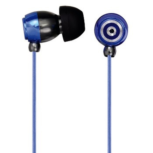 Hama Style Binaural im Ohr Schwarz, Blau