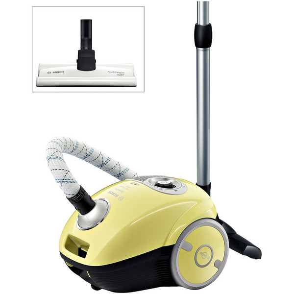 Bosch BGL35MOV13 Cylinder vacuum cleaner 4L 2400W Black,Yellow vacuum