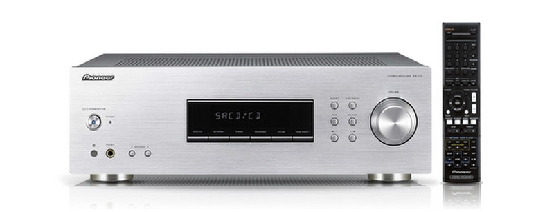 Pioneer SX-20-S 100W 2.0 Stereo Silver AV receiver