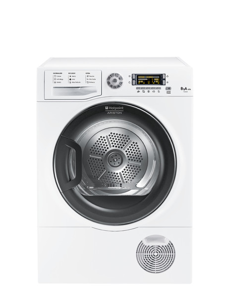 Hotpoint TCD 833 6H/Z1 freestanding Front-load 8kg A Black,White