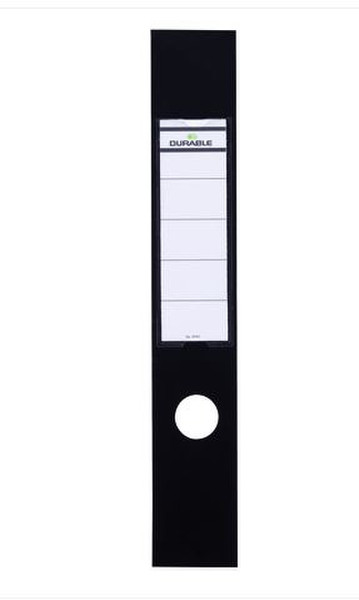 Durable ORDOFIX 60 mm Rectangle Black 10pc(s) self-adhesive label