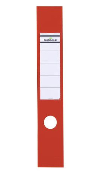 Durable ORDOFIX 60 mm Rechteck Rot 10Stück(e) selbstklebendes Etikett