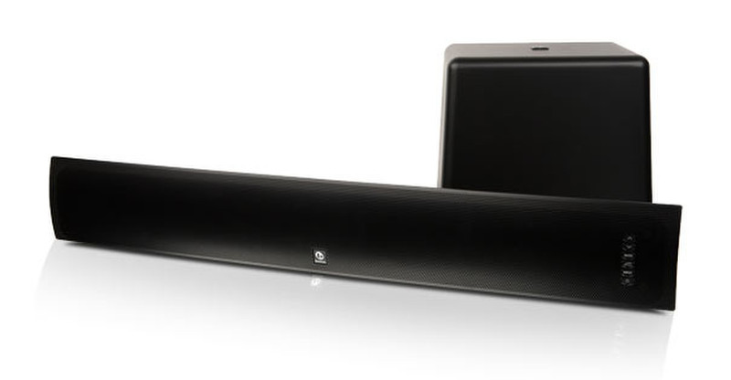 Boston Acoustics TVee 25 Wired & Wireless 2.1 150W Black soundbar speaker