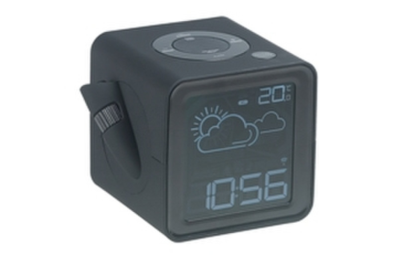 Muvid MC 916-1 Digital table clock Квадратный Черный настольные часы