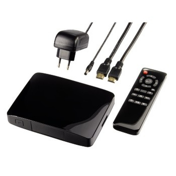 Hama Internet TV Box II Ethernet (RJ-45) Full HD Черный приставка для телевизора