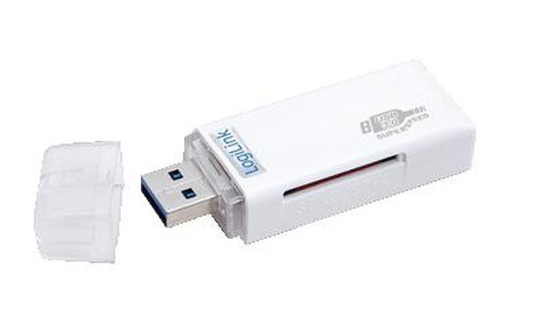 LogiLink CR0034 USB 3.0 Weiß Kartenleser