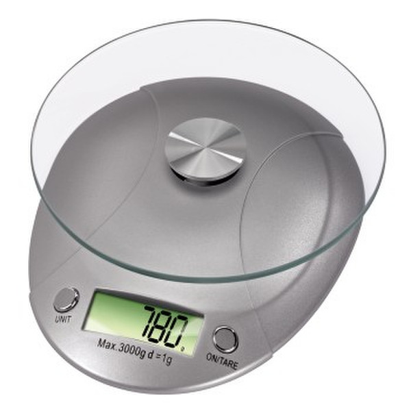 Xavax Milla Electronic kitchen scale Silver