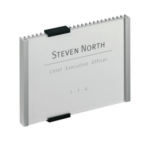 Durable INFO SIGN 149x105.5 mm Aluminium Silber