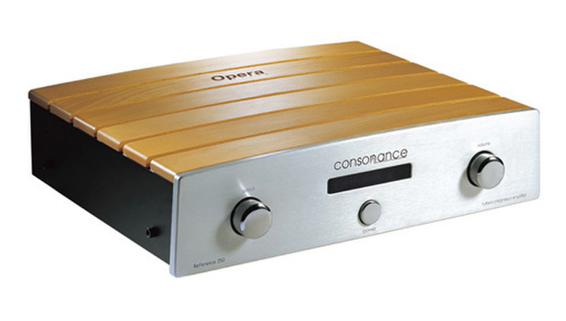 Opera-Consonance Reference 150 2.0 home Wired Black,Silver,Wood audio amplifier