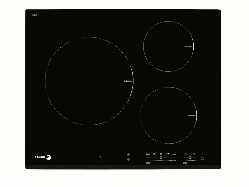 Fagor IF-SLIDER30S built-in Electric induction Black