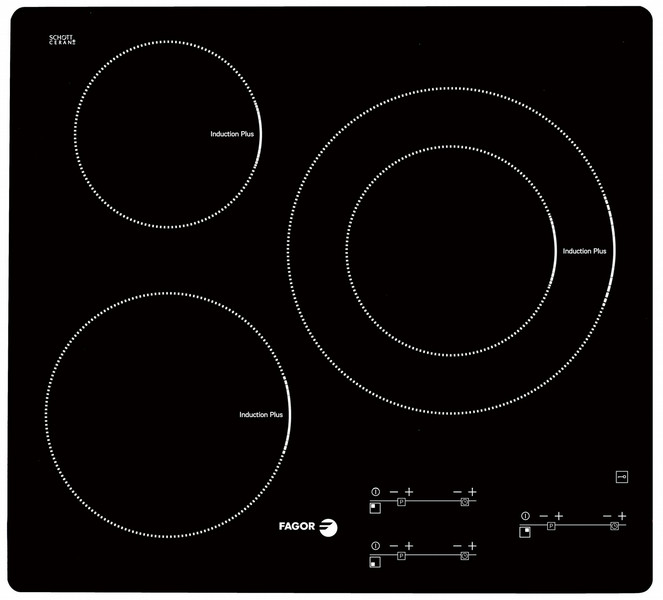 Fagor IF-3BS built-in Electric induction Black