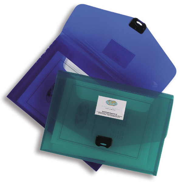 Snopake PolyCase - Electra Assorted, Foolscap Polypropylene (PP) folder