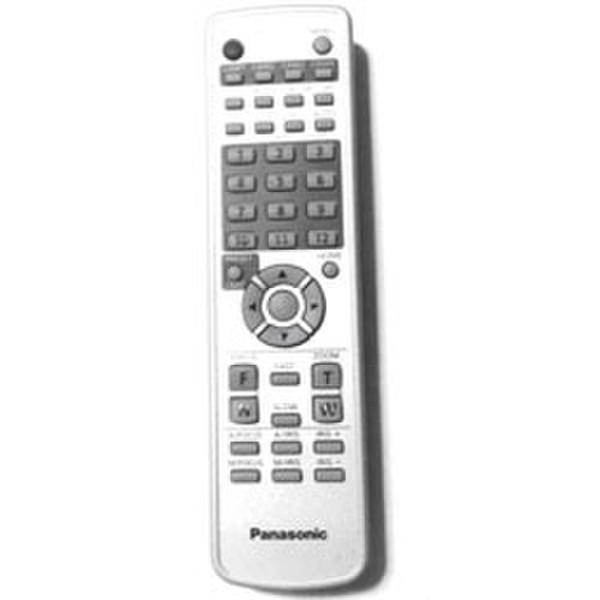 Panasonic AW-RM50G Инфракрасный беспроводной Нажимные кнопки Cеребряный пульт дистанционного управления