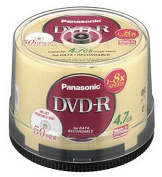 Panasonic 4.7GB 8x DVD-R 4.7GB DVD-R 50pc(s)