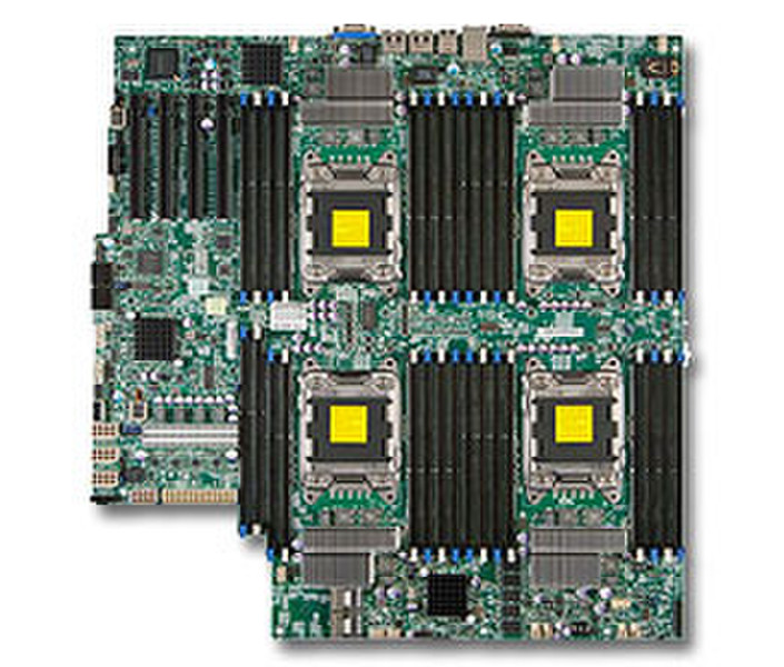 Supermicro X9QRi-F+ Intel C602 Socket R (LGA 2011) материнская плата для сервера/рабочей станции