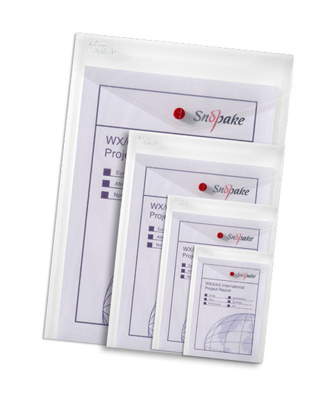 Snopake Polyfile P - A4 Clear Полипропилен (ПП) Прозрачный папка