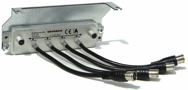 Kathrein UFZ 300 Cable splitter Schwarz, Silber