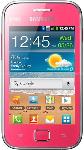 Samsung Galaxy Y Duos Pink
