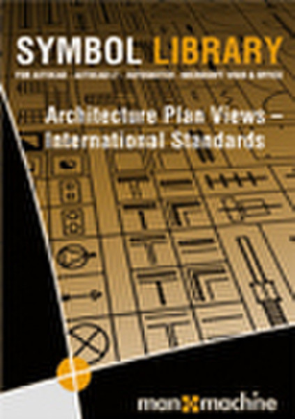 Autodesk AutoCad M+M Architecture International Standards Symbol Library (Electronic) - English