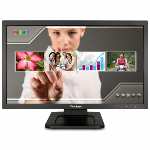Viewsonic TD2220 21.5Zoll 1920 x 1080Pixel Tisch Schwarz Touchscreen-Monitor