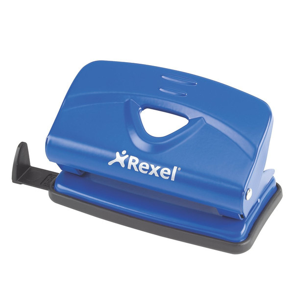 Rexel V210 2 Hole Metal Punch Blue