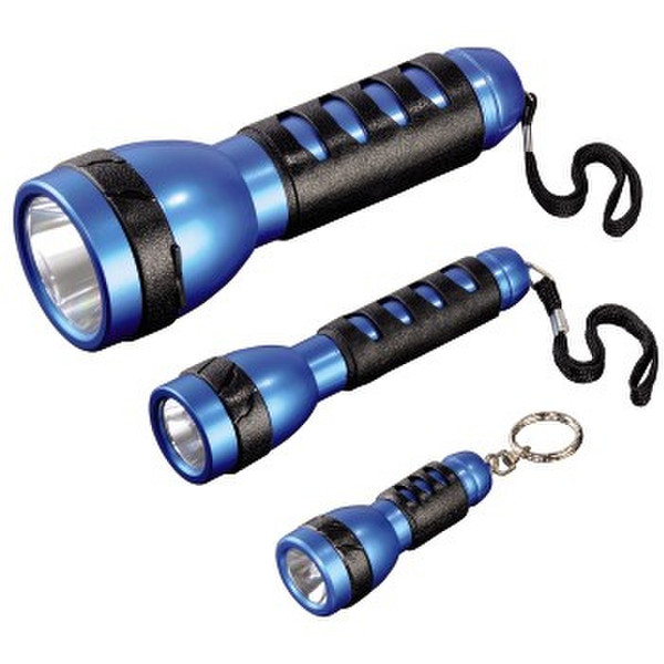 Hama FL-130 Torch Set Ручной фонарик LED Черный, Синий