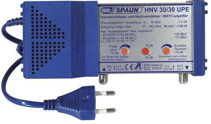 Spaun HNV 30/30 UPE TV signal amplifier
