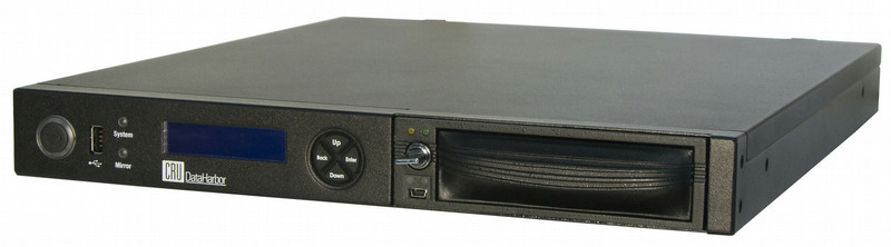CRU DataHarbor, 1TB HDD duplicator Black
