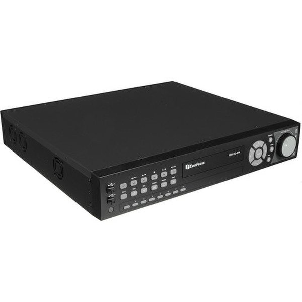 EverFocus EDRHD4H4 2TB Schwarz Digitaler Videorekorder (DVR)