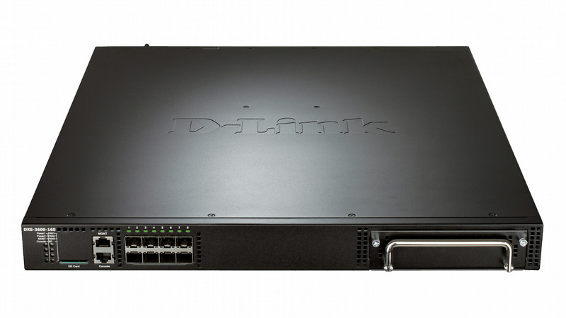 D-Link DXS-3600-16S Managed network switch Gigabit Ethernet (10/100/1000) Schwarz