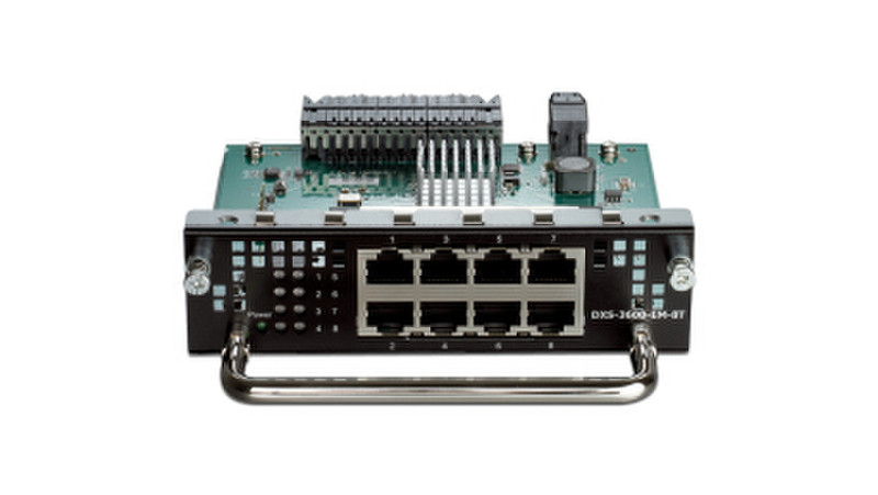 D-Link DXS-3600-EM-8T Gigabit Ethernet network switch module