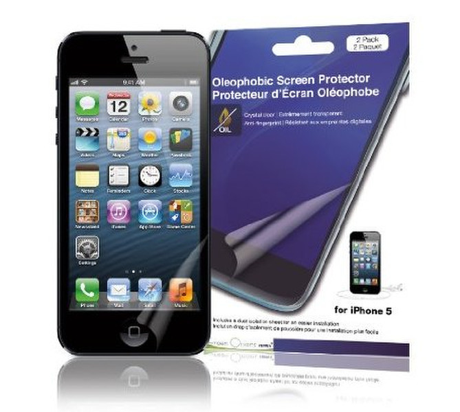 Green Onions Crystal Oleophobic Screen Protector for iPhone 5 iPhone 5 2шт