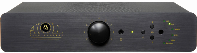 Atoll PR100SE Wired Black audio amplifier