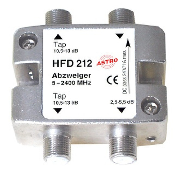 Astro HFD 212 Cable combiner Silber