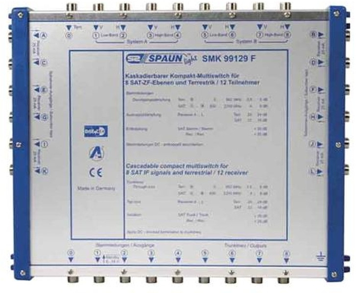 Spaun SMK 99129 F коммутатор видео сигналов