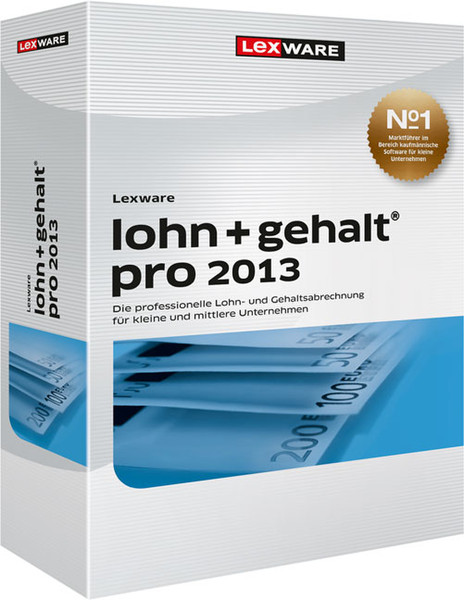 Lexware Lohn + Gehalt Pro 2013, Win, DE