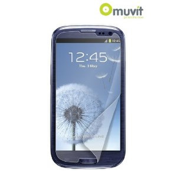 Muvit MUSCP0235 Galaxy S III 1Stück(e) Bildschirmschutzfolie