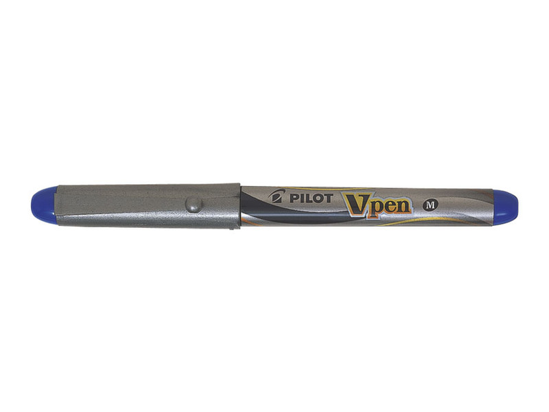 Pilot V-Pen Silver Black fountain pen