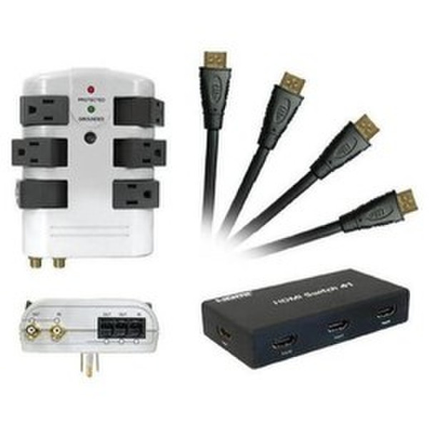 CTA Digital HD-SK6 1.83m HDMI HDMI Black