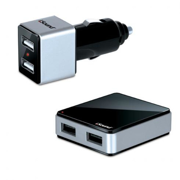 dreamGEAR iSound 2x USB Auto,Indoor